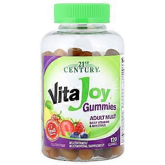 Século 21, VitaJoy Gummies, Multivitamínico Adulto, Sabor de Frutas, 120 Gummies