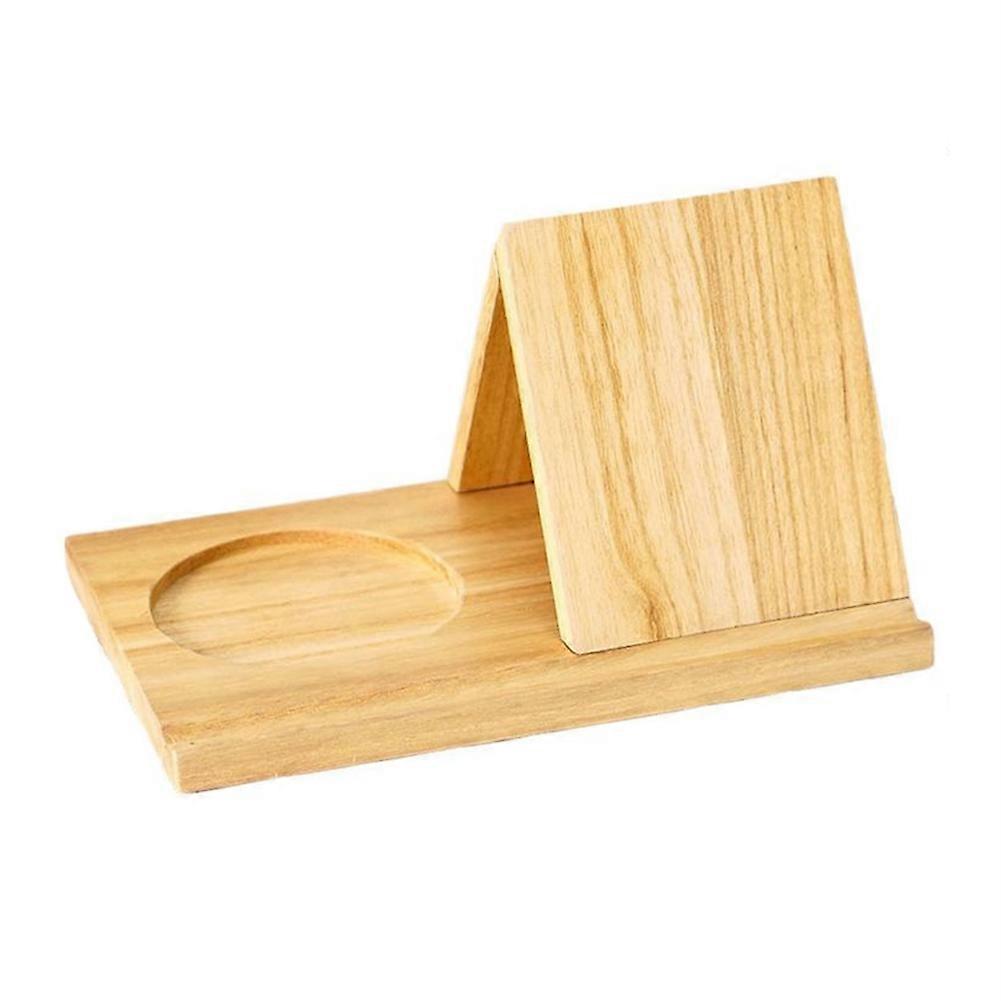 Triangular Wooden Bookshelf, Reading Stand, Bedside Table, Sofa Decoration, Study/Office Storage Rack