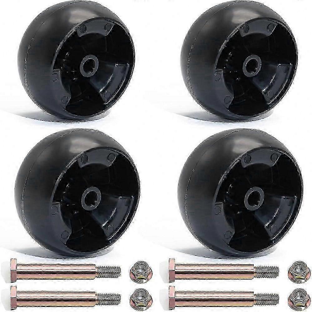 Universal Deck Wheel for Riding Mowers Compatible with Multiple Brands