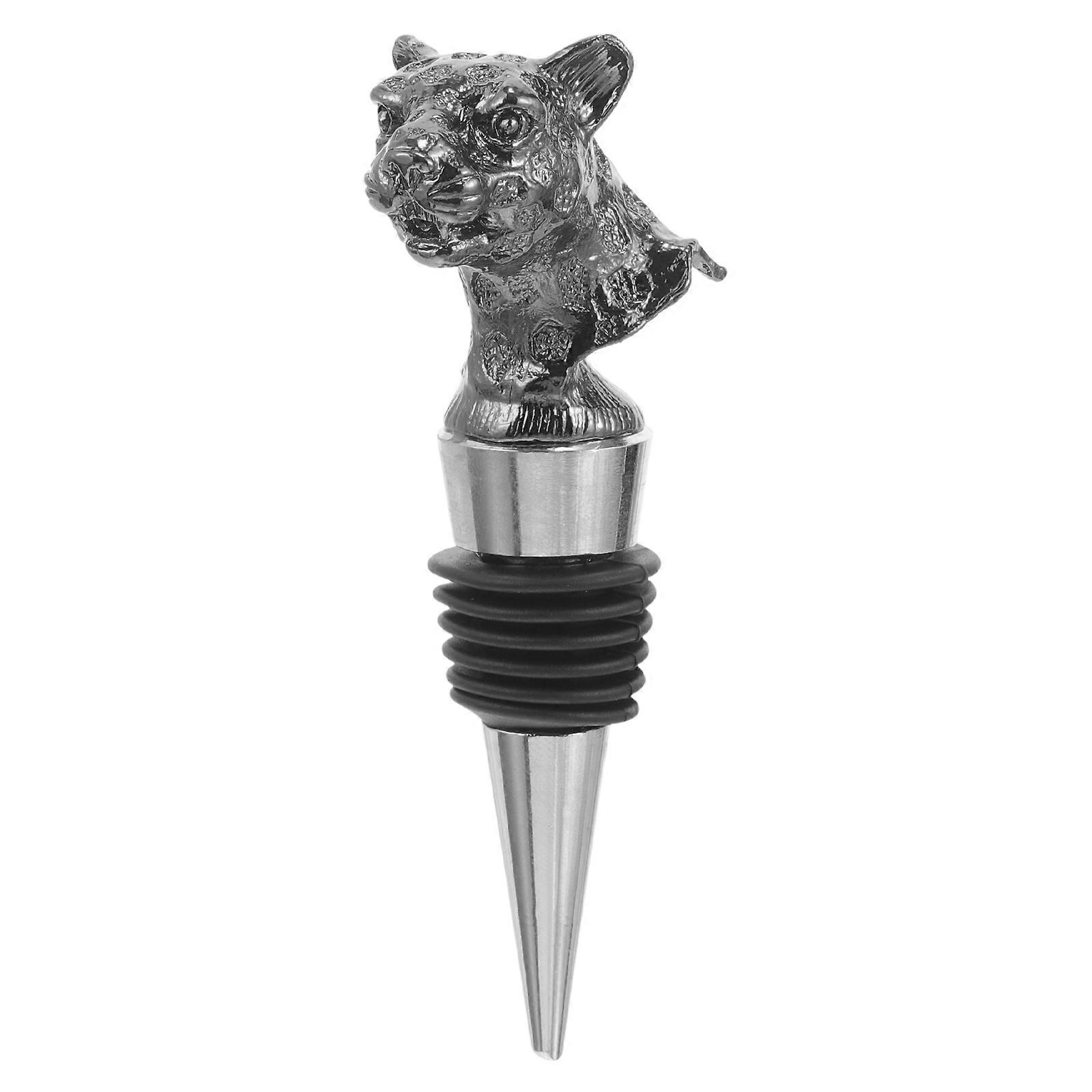 Metal Leopard Head for