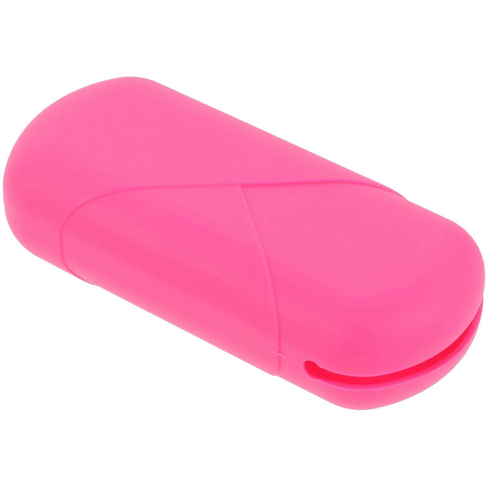 Rosy Silicone Storage Box for Storage Use Durable Holder