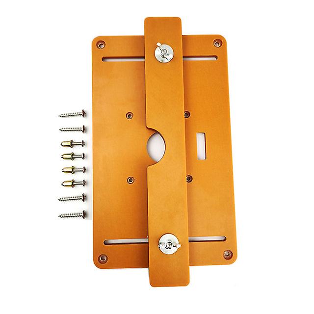 Multifunctional Router Table Insert Plate Trimmer Machine Electric Wood Milling Flip Board For Woodworking Workbench