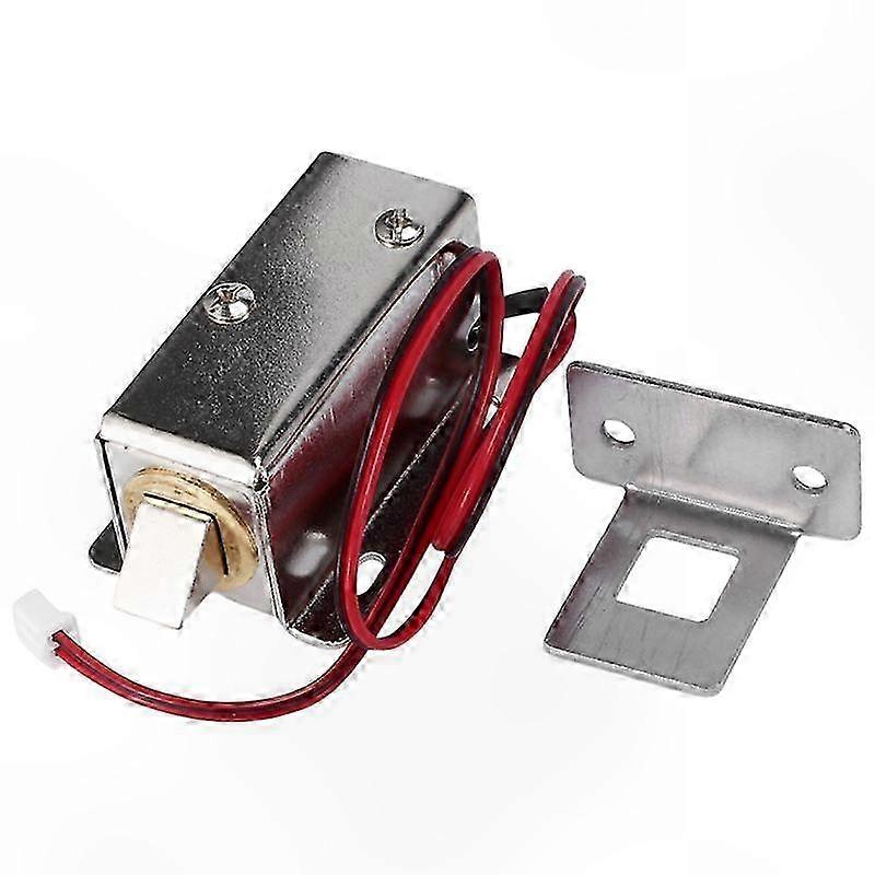 Compact 12V DC Electromagnetic Lock for Security Applications