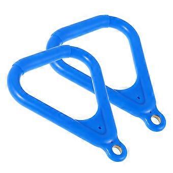 Children Climbing Equipment Plastic Gymnastic Rings for Outdoor Indoor 2Pcs