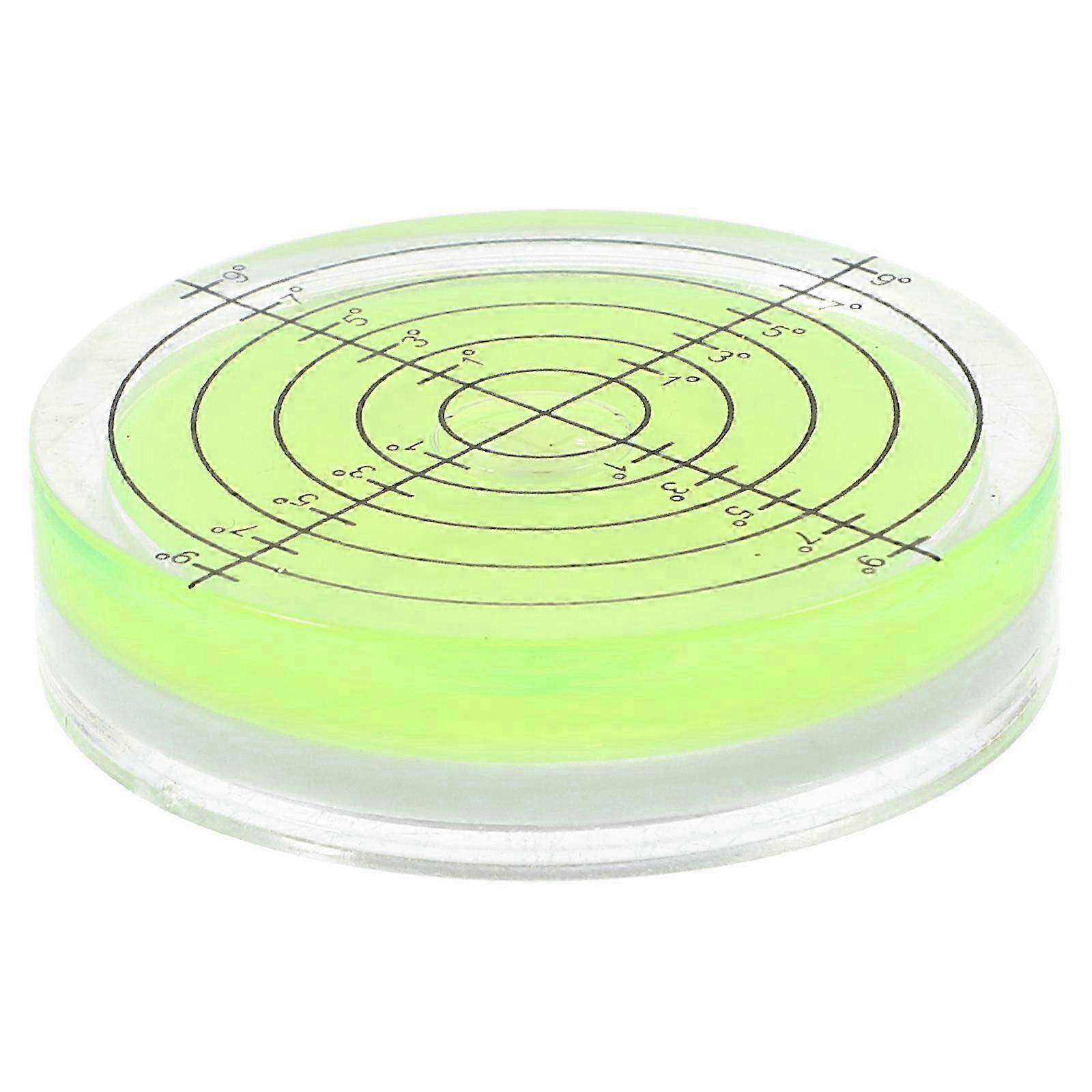 Light Green Golf Ball Marker Bubble Level for Measuring 5Pcs Markers