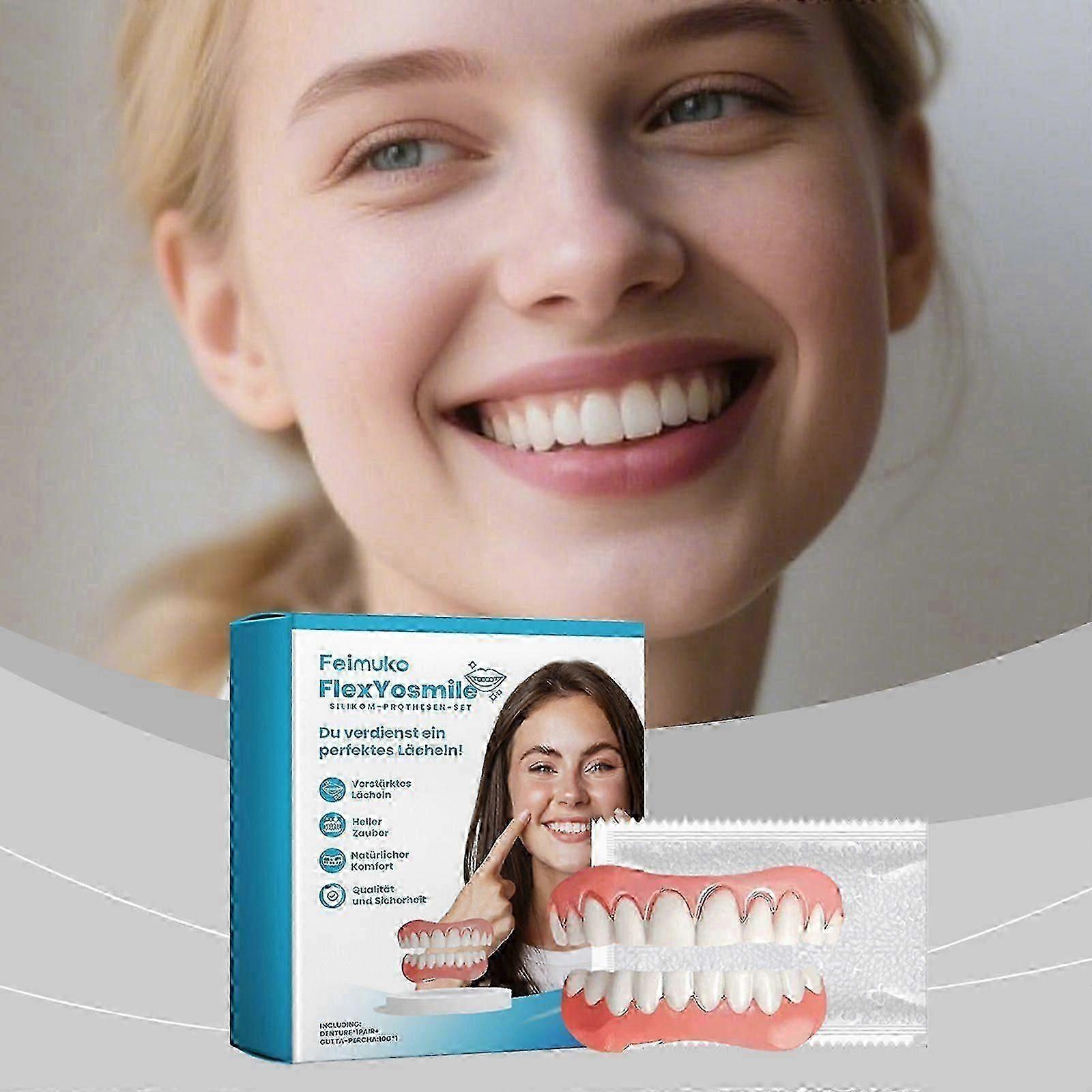 Denture Kit Easy to Use for Beautiful Teeth