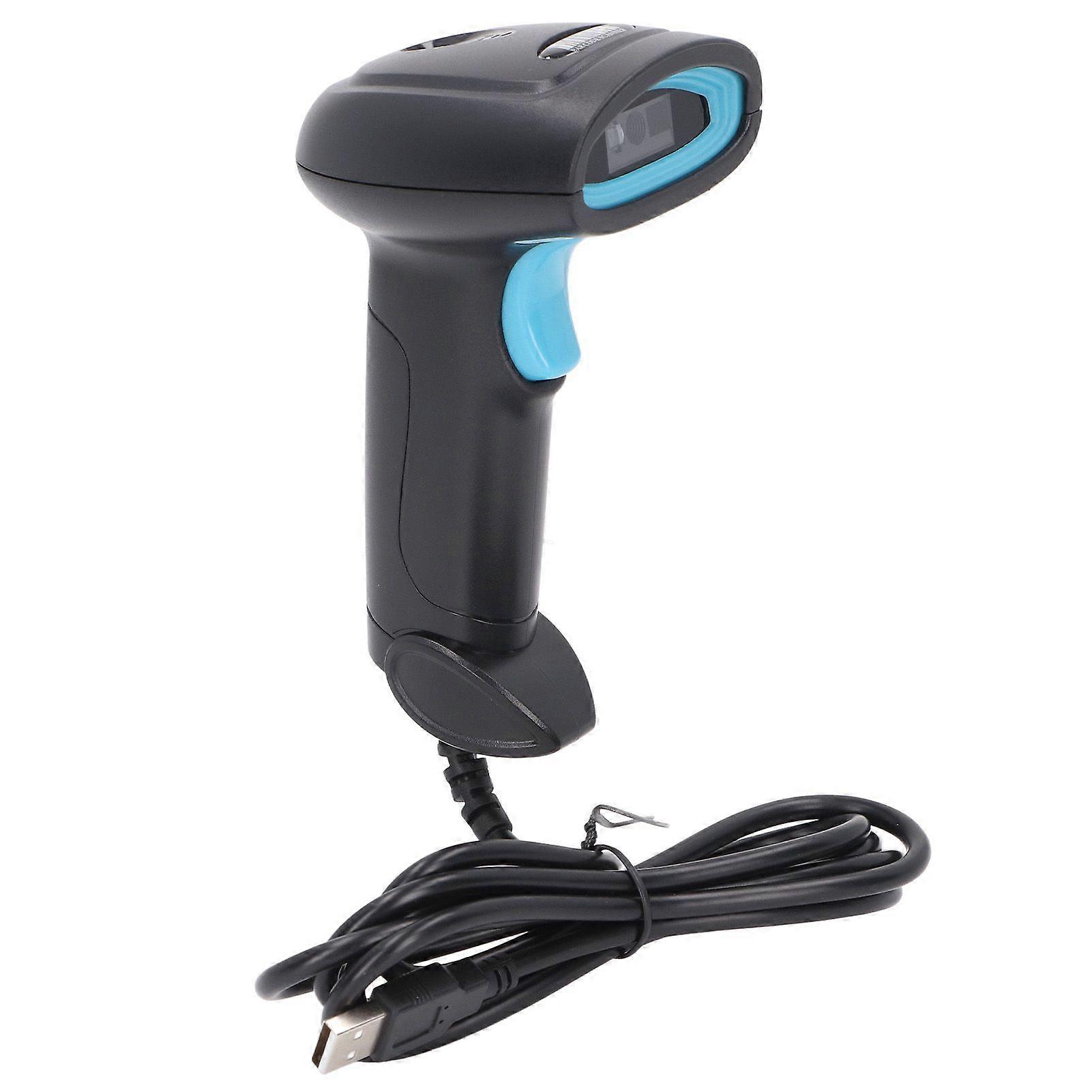 High quality  Wired U4 portable barcode scanner 1D 2D barcode scanner gun express logistic