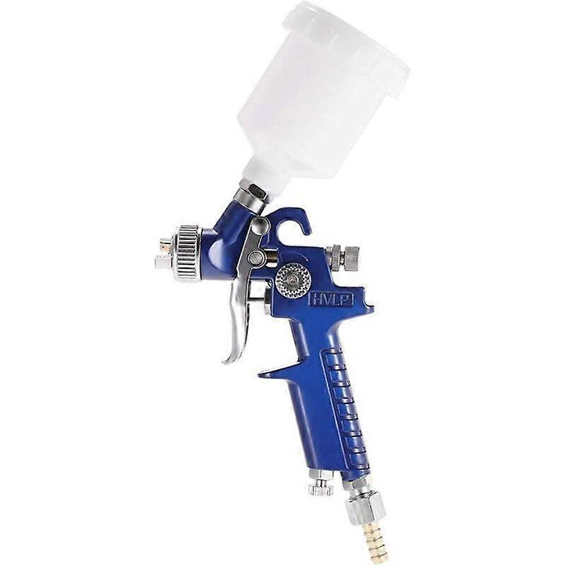 HVLP 0.5mm Paint Spray Gun 120ml Spray Gun Paint Gun with Tank Airbrush Airbrush Kit