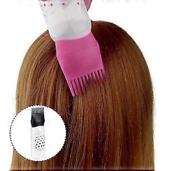 Professional Hair Applicator Hair Coloring Bottle With Scale Lines 3Pcs For Home Use