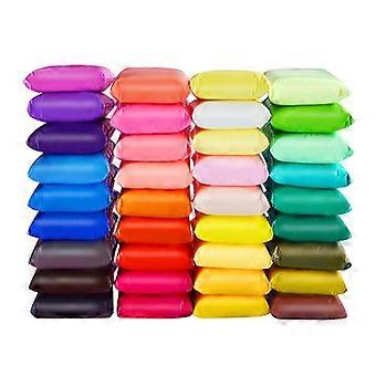 36 kleur licht zachte klei diy speelgoed kinderen educatieve plasticine kleurrijke lichte klei speelgoed