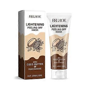 60 g Niacinamide Peel-off Masker, Chocoladekleurig, Hydraterend en Voedend Gezichtsmasker