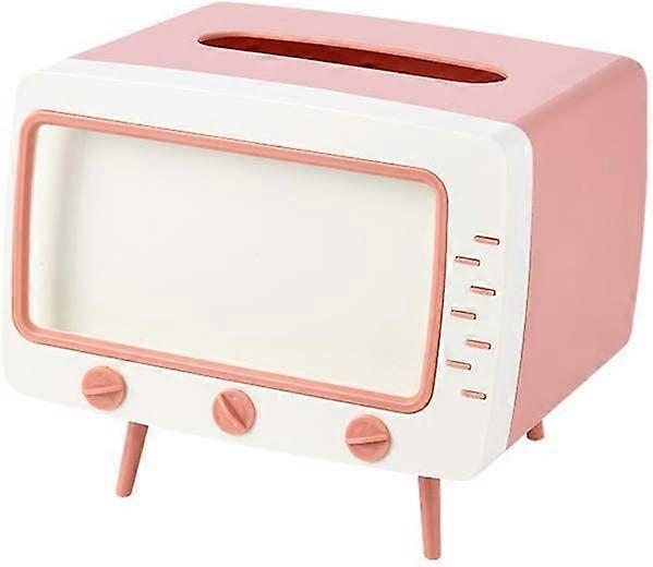 Tissue case TV shaped