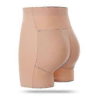 Women Padded Push Up Panties Butt Lifter Shaper Fake Ass Jb51-3 XL High-waist 555beige