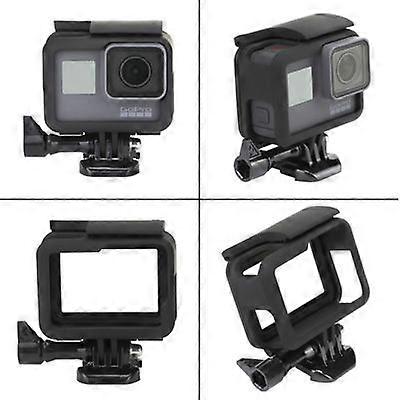 Dww-Frame Protective Case Compatible with GoPro Hero6/5, Frame with Removable Plug and Screws