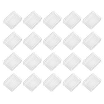 SNDO-20 Pcs Soccer Items Plastic Whistle Cover Whistle Case Whistle Mouth Grip Rubber Whistle Cover