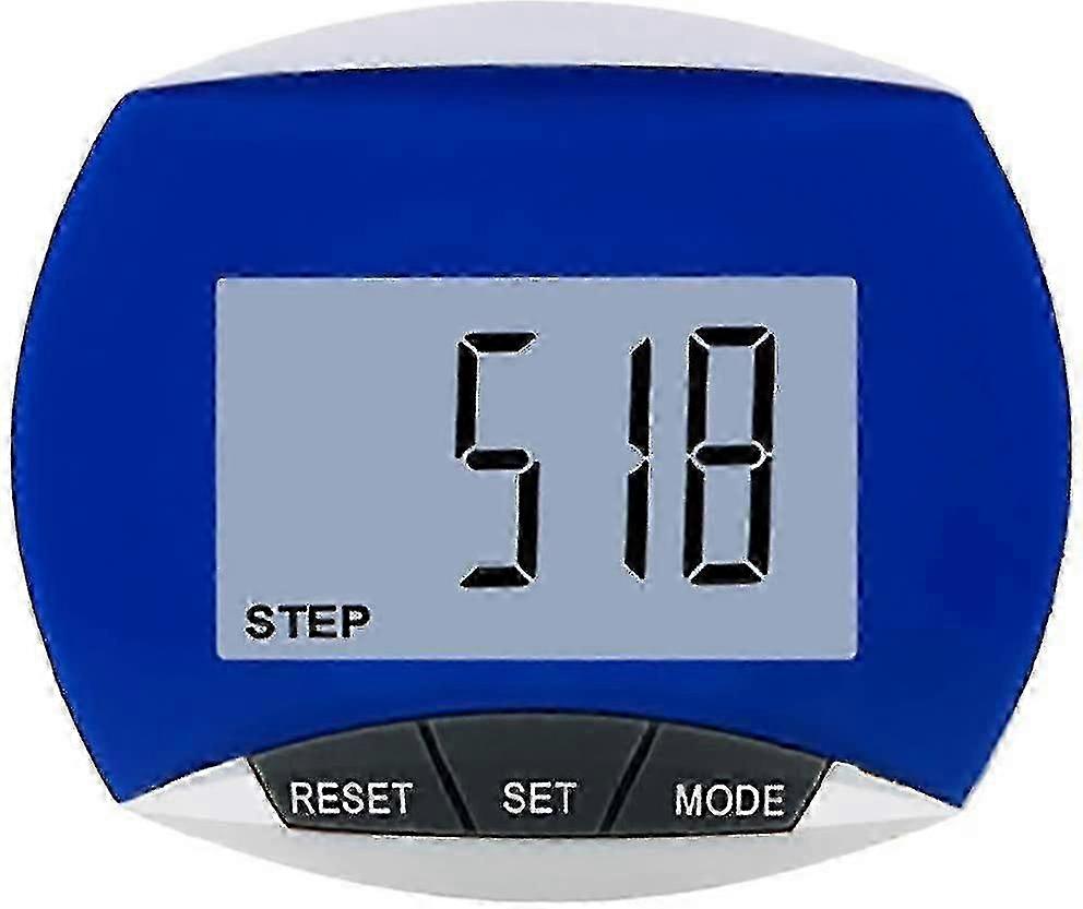 Simple Walking Pedometer With Belt Clip Without App, Digital Step Counter, Lcd