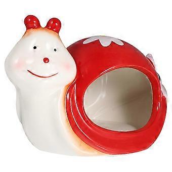 Hamster Nest Keramik Chinchilla Nest Meerschweinchen Kühlbett Cartoon Haus