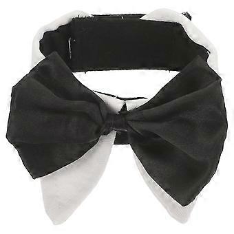Bowknot Pet Collar Dog Neck Bowtie Collar Adjustable Cat Collar Neckwear Size LM
