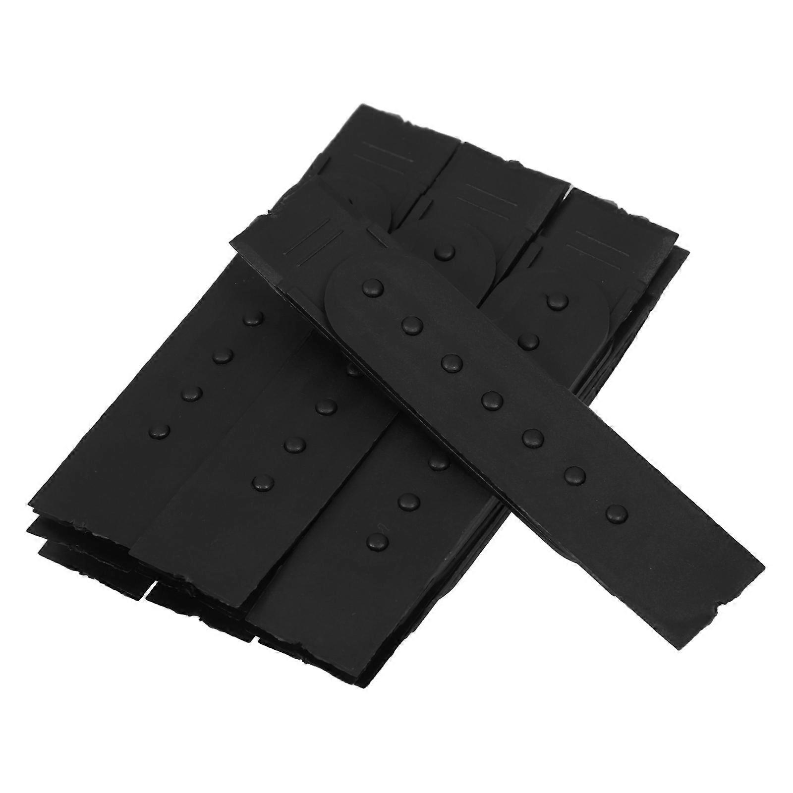 Black Snapback Buckle Strap Adjustable Hat Strap for Baseball Cap 60Pcs