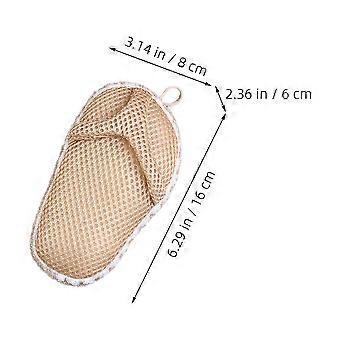 2 Pcs Exfoliating Scrubber Handheld Body Scrubber Body Exfoliating Cloth Shower Washcloth
