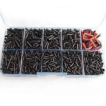 Racket Grommets Set Portable String Eyelets Kit Protectors Protective Sleeves UC