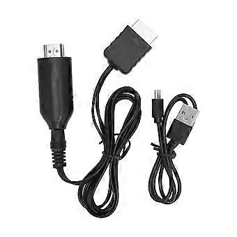 Interfacekabel voor multimedia PS1 naar HD, plug-and-play-videoconversie voor jeu PS2