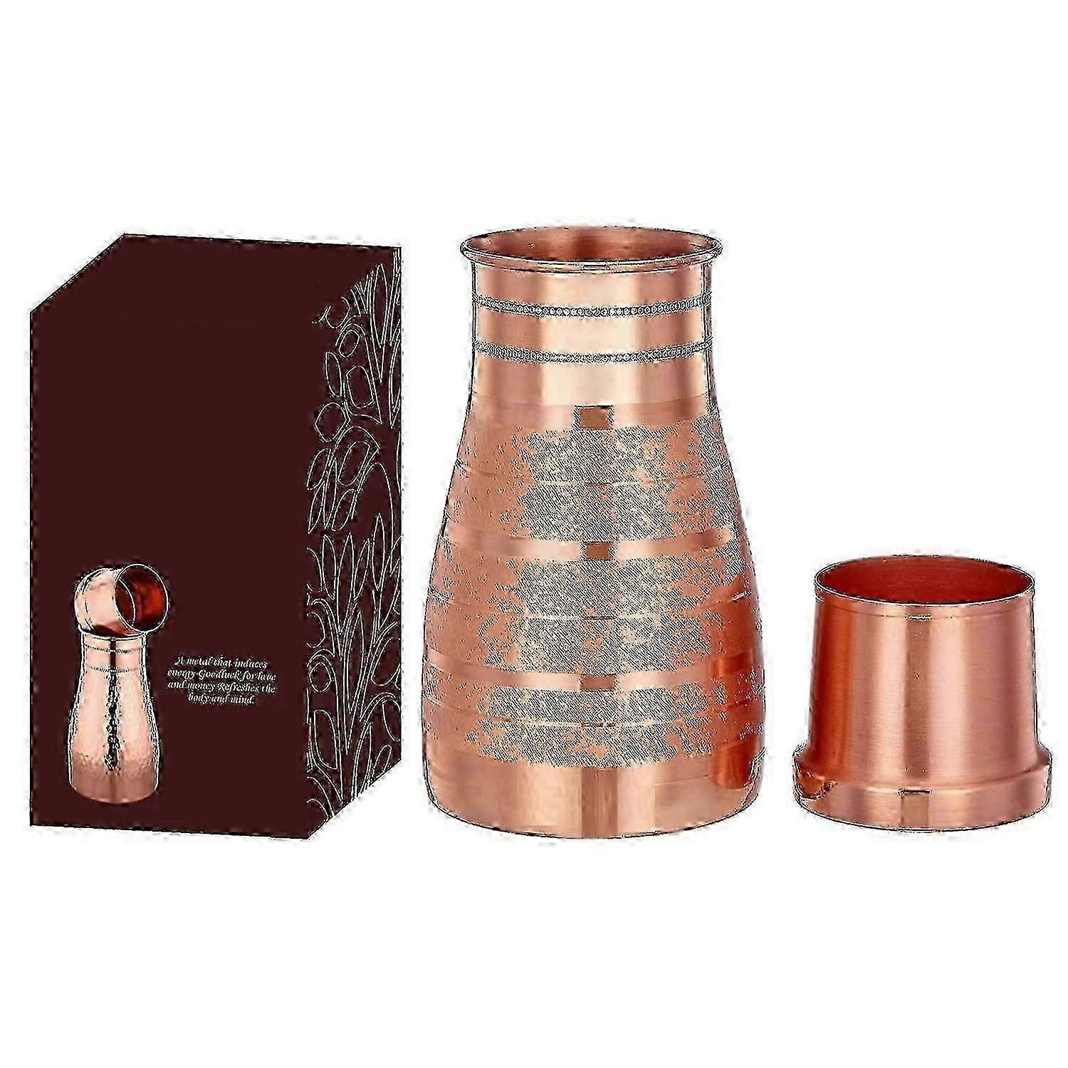 Copper Designer Copper Water Bottle