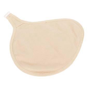 Silicone Breast Prosthesis Cover Soft Cotton Sweatabsorbent Sleeve for Mastectomy Prosthesis Left Side