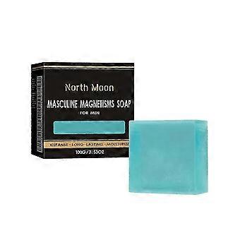 North Moon Men's Care Soap: Styrker kroppen, fugter, øger vitalitet og udholdenhed