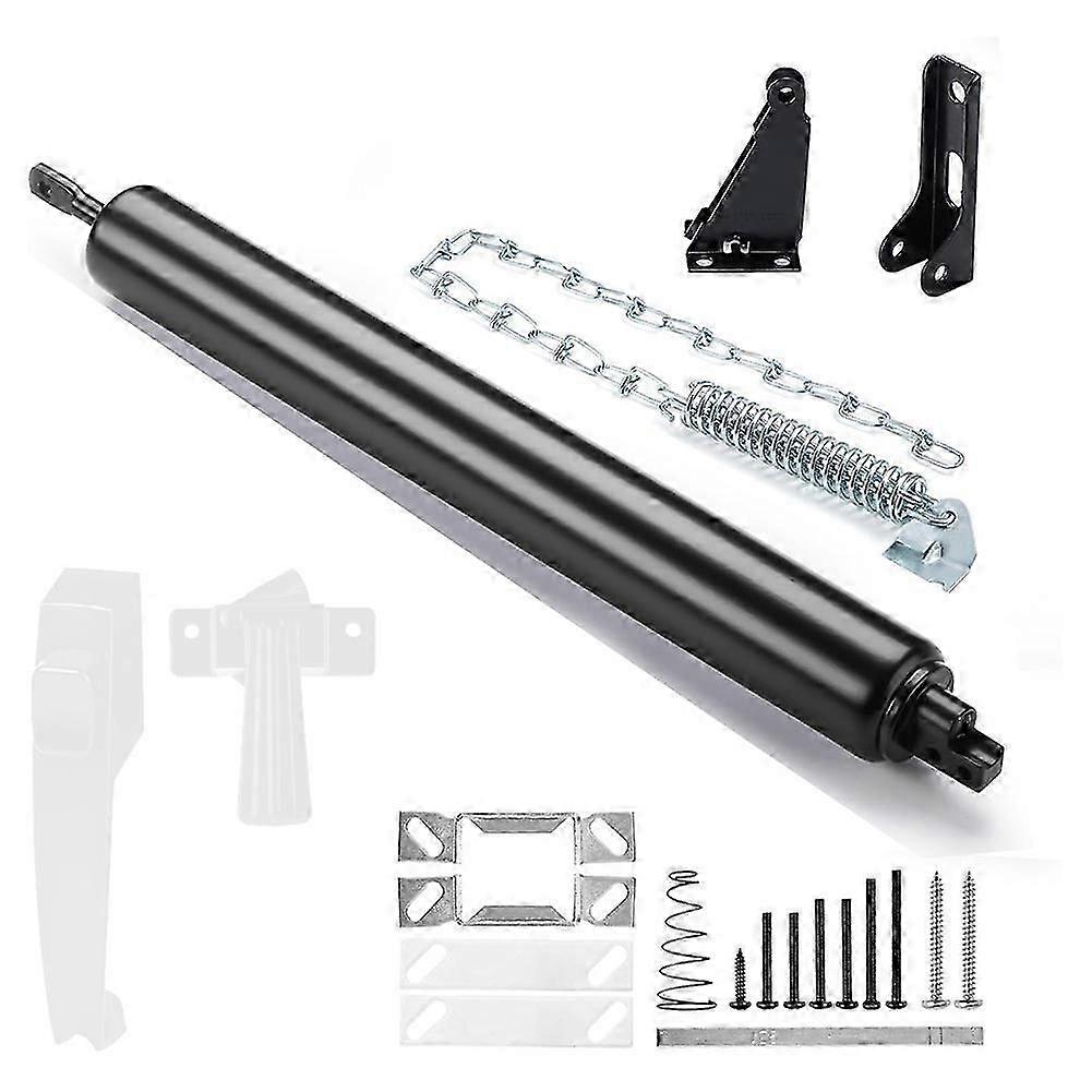 Screen and Storm Door Closer Kit Black
