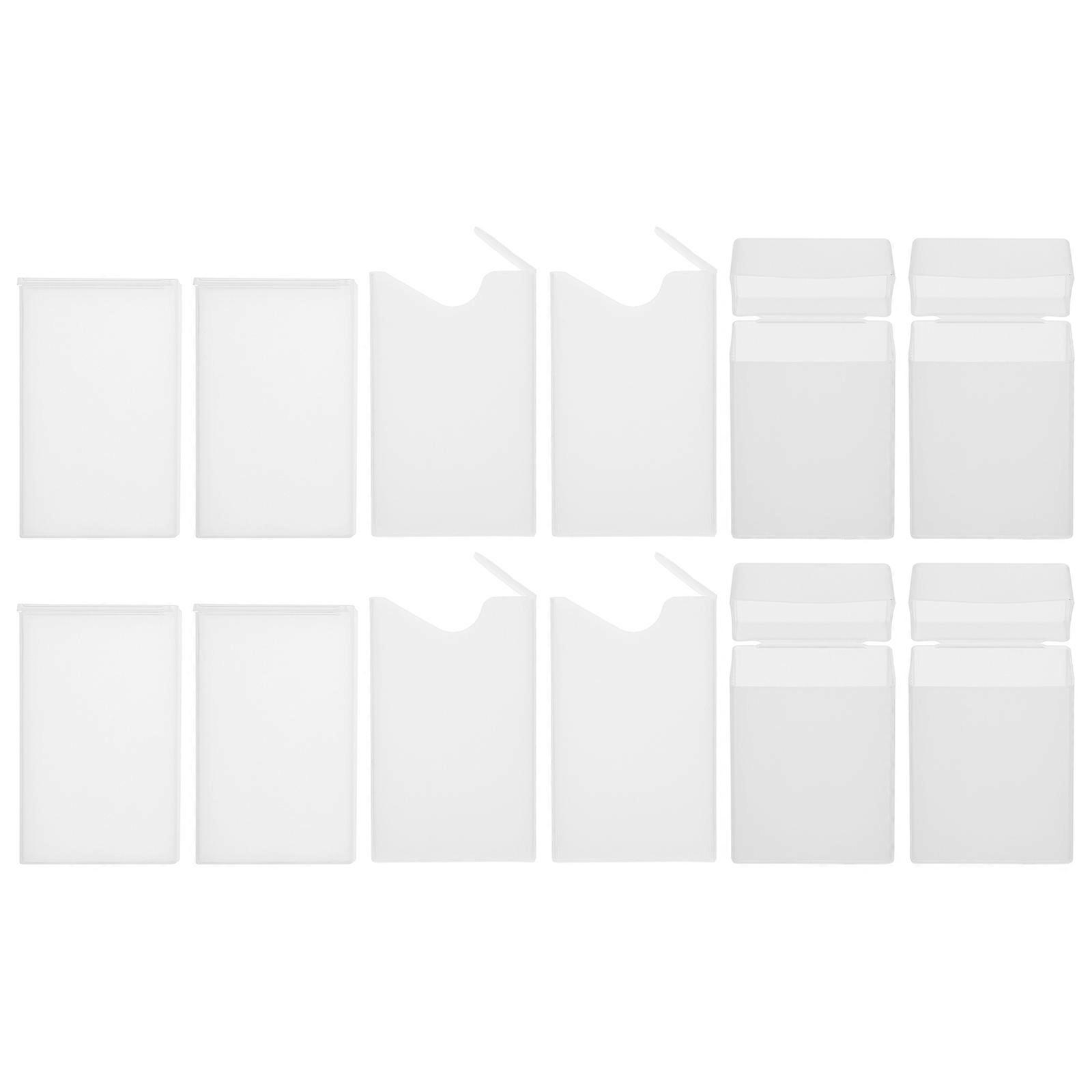 Container Plastic Case for Storing Cigarettes 18Pcs Transparent Box
