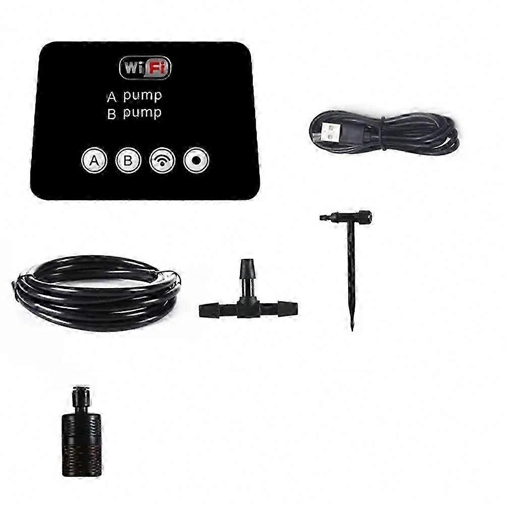 WiFi Smart Garden Irrigation Controller, Automatic Drip System for 20 Pots, APP Remote Control