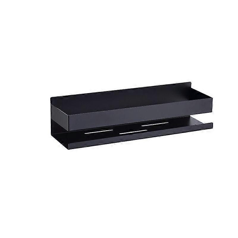 Premium Anodized Rustproof Floating Shelves with Guardrail