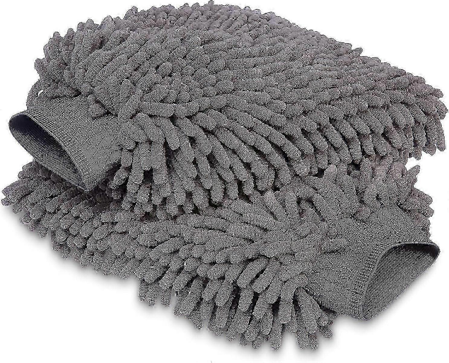 Reusable Dual Microfibre Wash Mitts