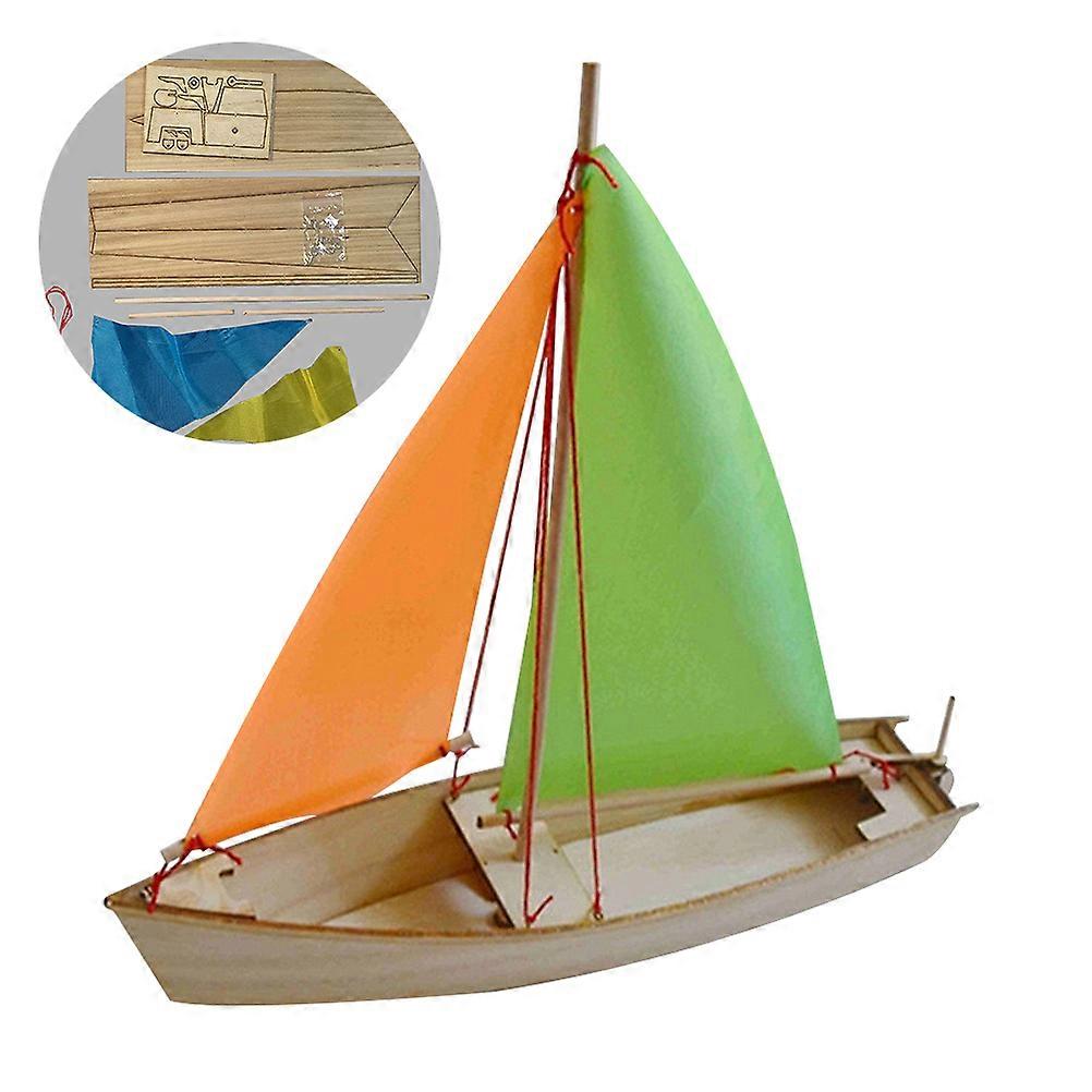 Bateau en bois à assembler soi-même (1 kit)
