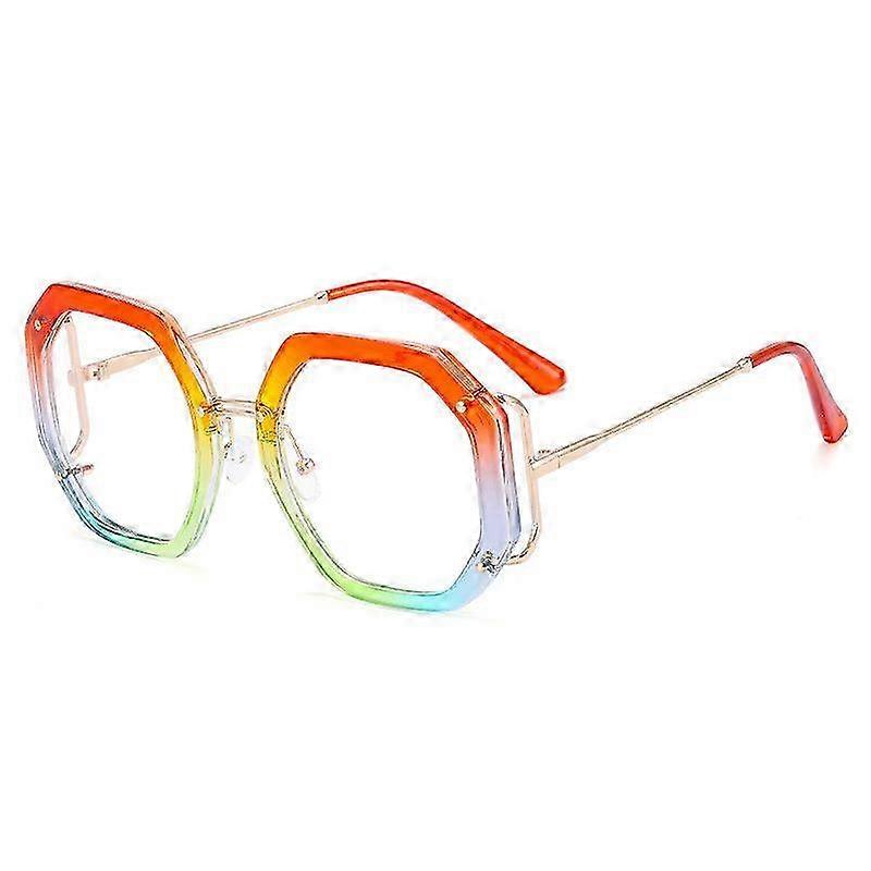 Oversized Clear Blue Light Blocking Eyewear