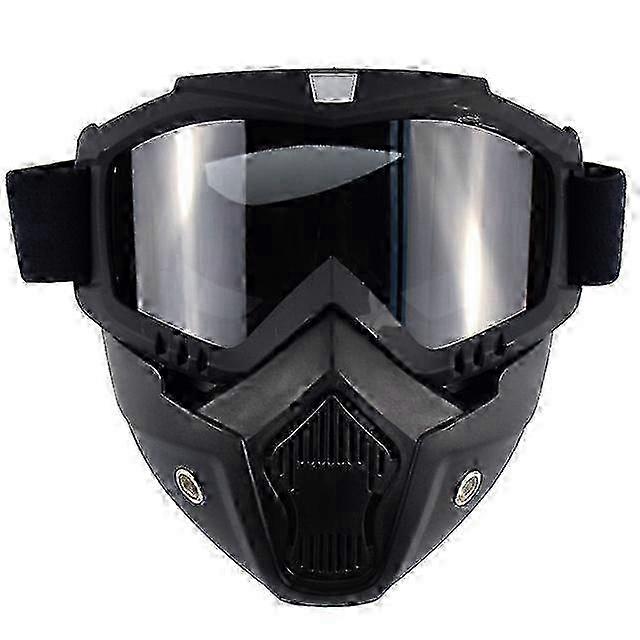 Shatter-Proof Retro Motorcycle Goggles