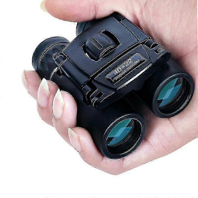 40x22 Compact Folding HD Binoculars