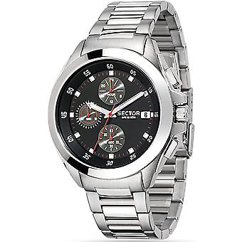 Sector 720 kvarts analog mann klokke med R3273687001 rustfritt stål armbånd