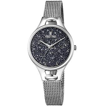 Festina Mademoiselle Quartz Analog Women's Watch with Stainless Steel Bracelet F20331/3