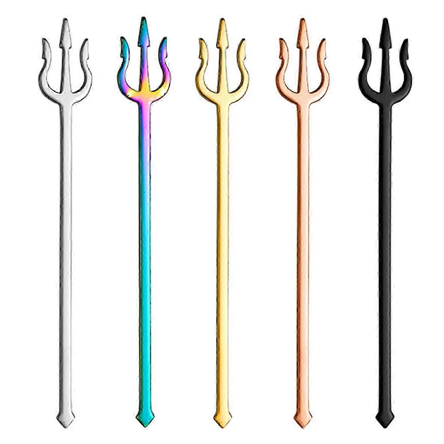 Stainless Steel Fruit Fork Elegant Rustproof