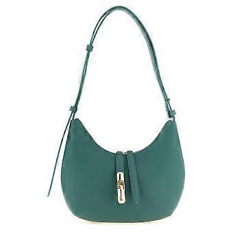Furla Bicolor Calfskin Shoulder Bag