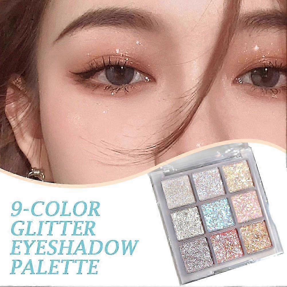 Universal Pearlescent Eyeshadow Nine-Palette