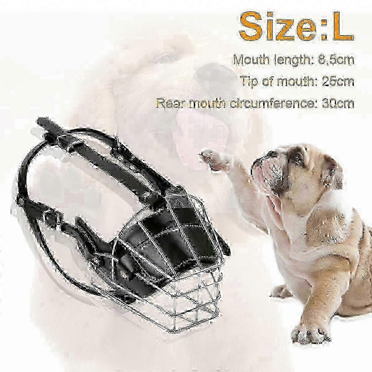 Adjustable Neoprene-Padded Steel Muzzle