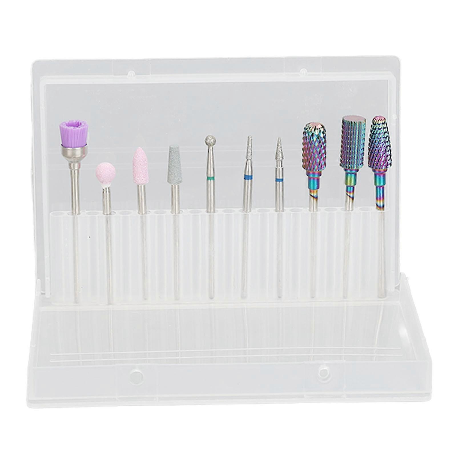 Tungsten Steel Nail Drill Bits Set