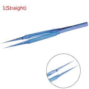Professional False Eyelash Tweezers Stainless Steel Anti-static Pincet Curved Strip 3D Lashes Extension Tweezer Makeup Tools