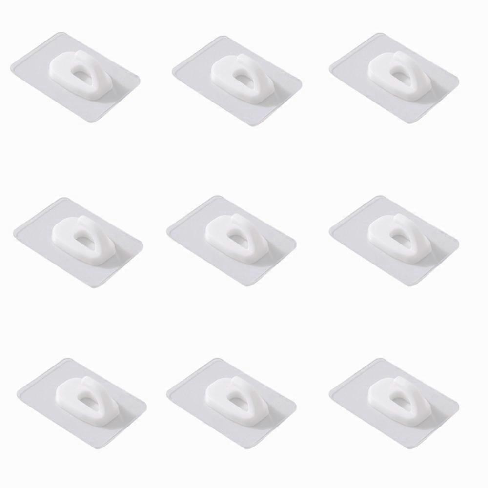 Transparent Invisible Self-Adhesive Hooks No Traces Not Easy To Fall Off Mini Strong Hooks Tiny Hook Multi-functional