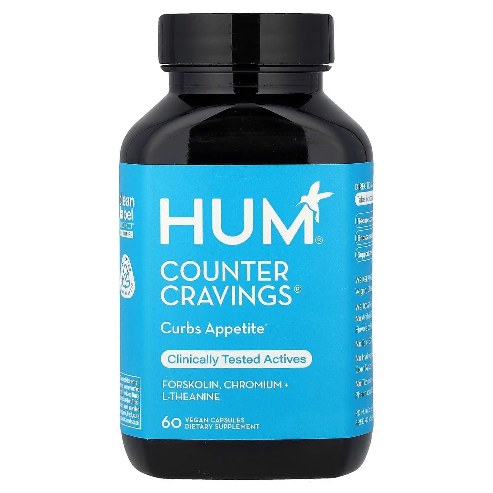 HUM Nutrition, Counter Cravings, 60 Vegan Capsules