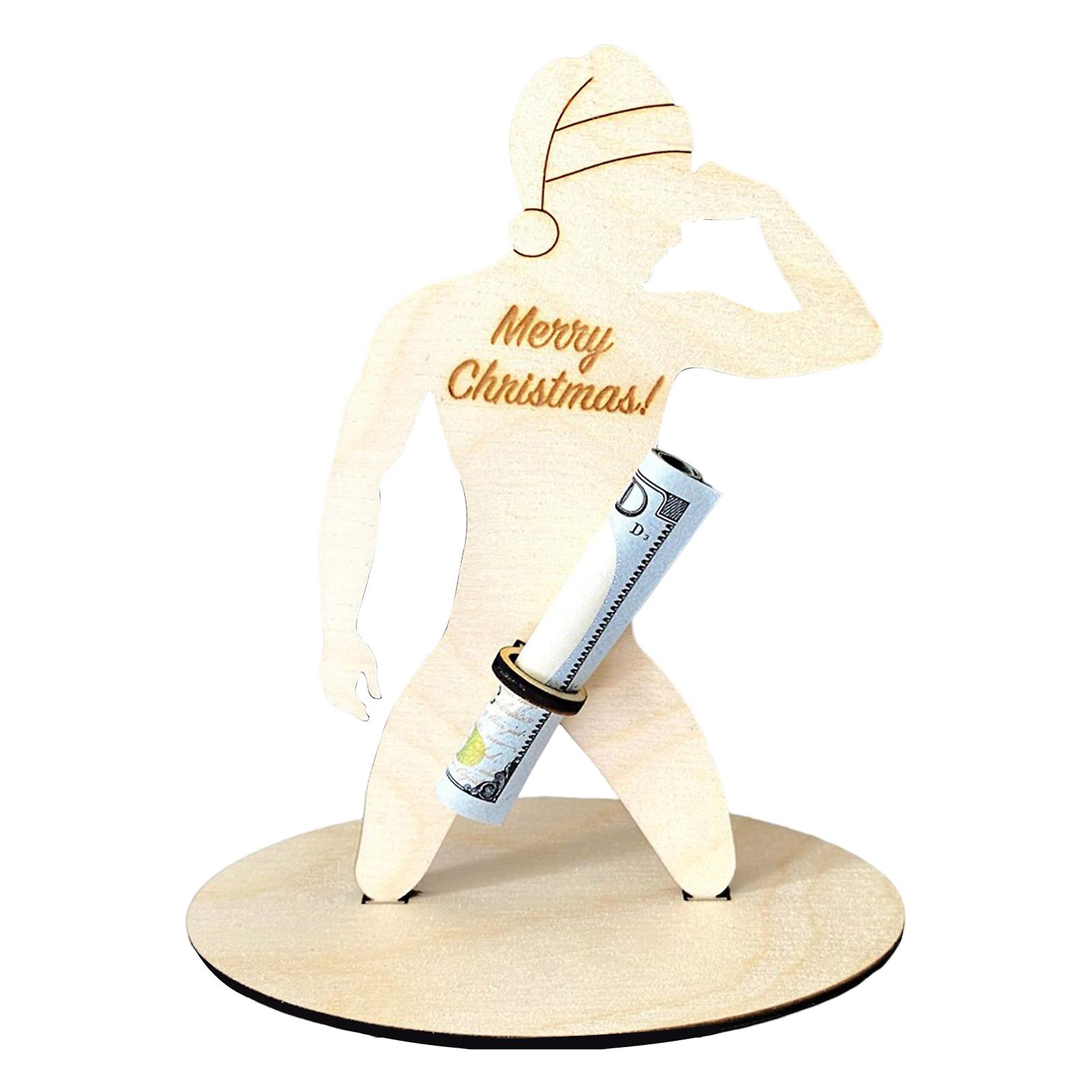 Christmas Funny 3d Money Holder Easy Assembly Novel Design Ornaments Ideal Gift
