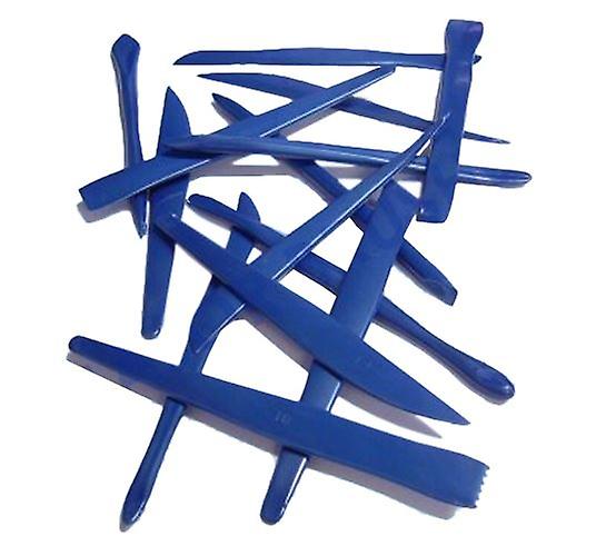 Major Brushes Plastic Clay Knives / Modelling Tools Box of 14